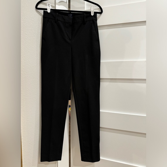 J. Crew Black Work Pants - full length Ruby size 2 - Picture 2 of 7
